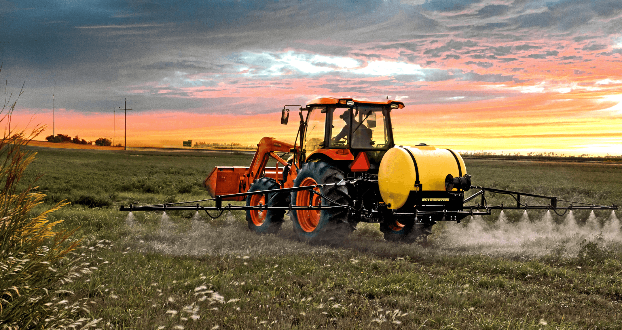 3 Point Tractor Sprayer With Boom