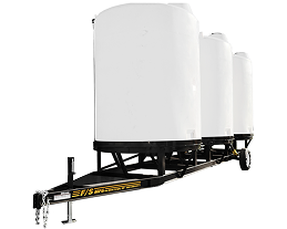 Cone Bottom Tender Trailer